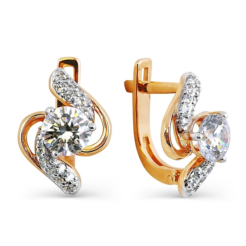 Ohrringe mit Zirconia PREMIUM Ohrringe mit Zirconia PREMIUM