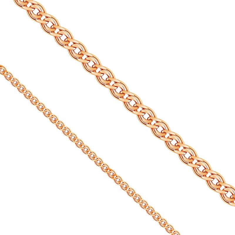 Kette "Nonna" 585 Rotgold Halskette