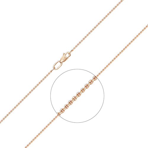 Kette "Ankerkette" 585 Rotgold