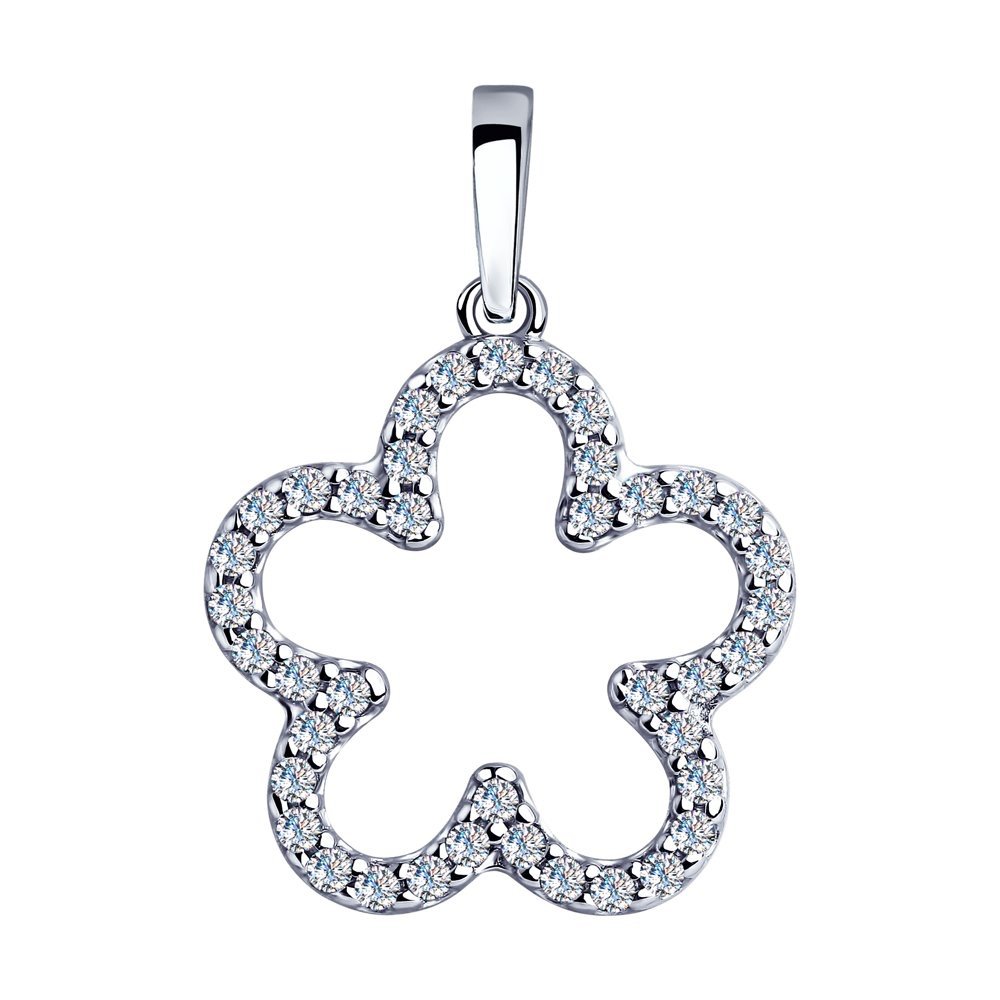 Ketten Anhänger aus 925 Silber mit Zirkonia