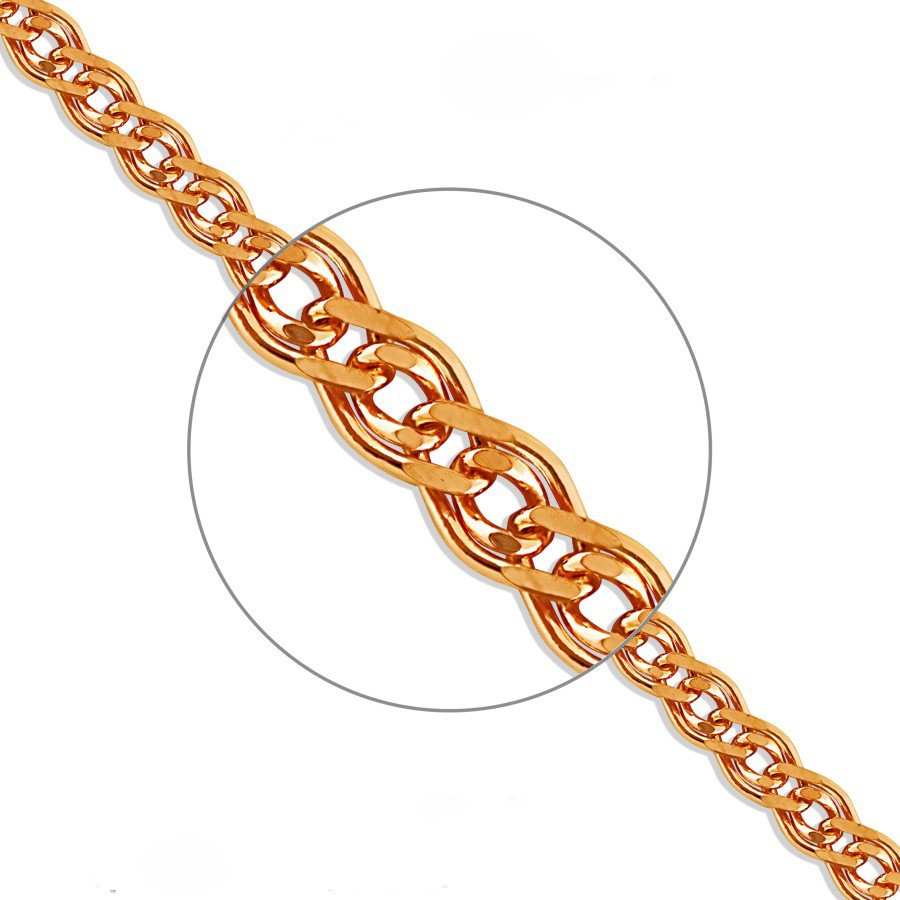 Halskette "Nonna" Kette 585 Rotgold