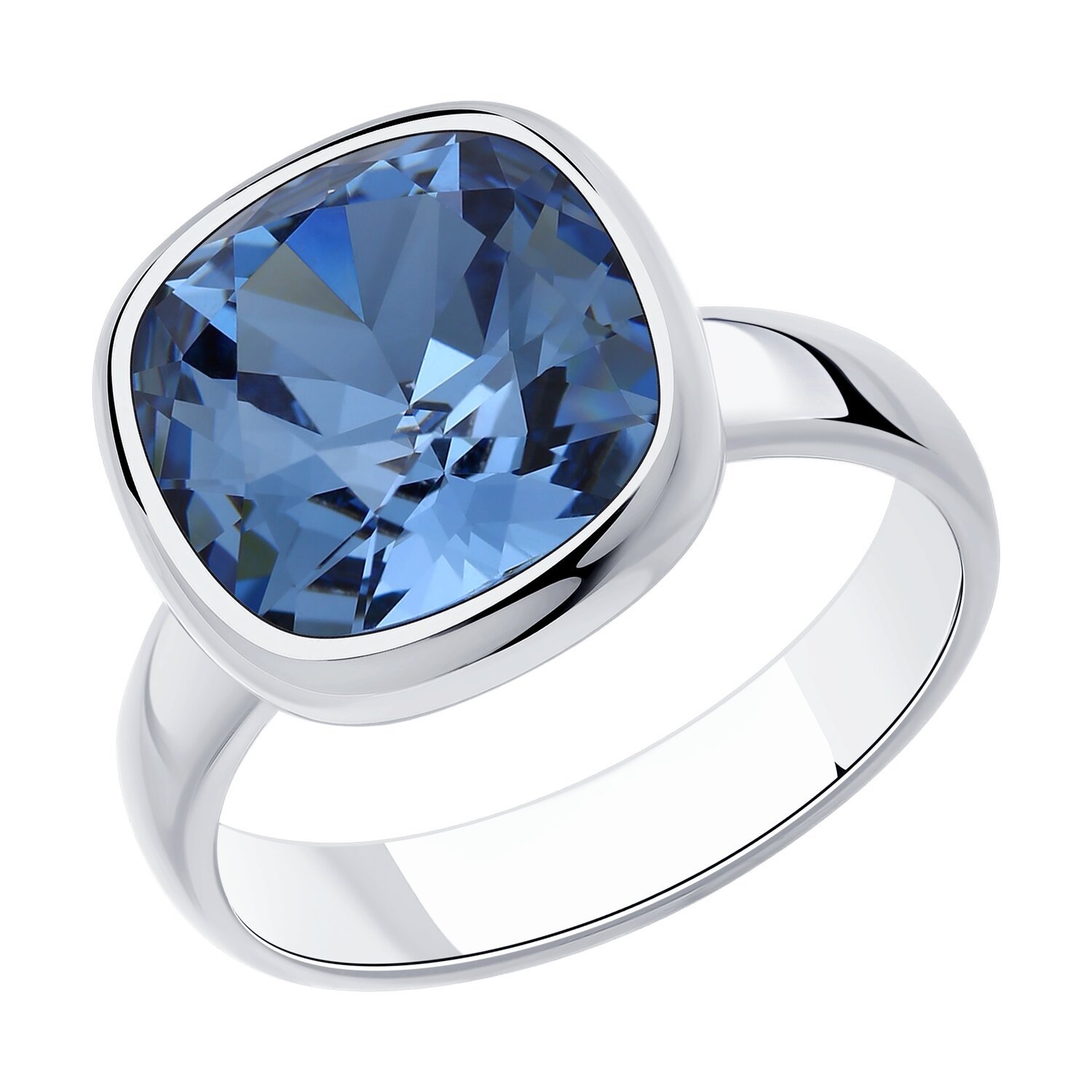 Damen Ring 925 Silber mit Kristall