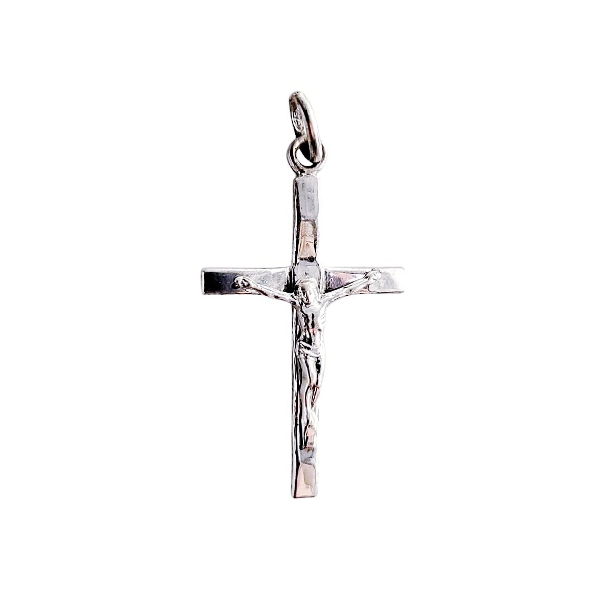 Kreuz Anhänger 925 Silber Taufkreuz
