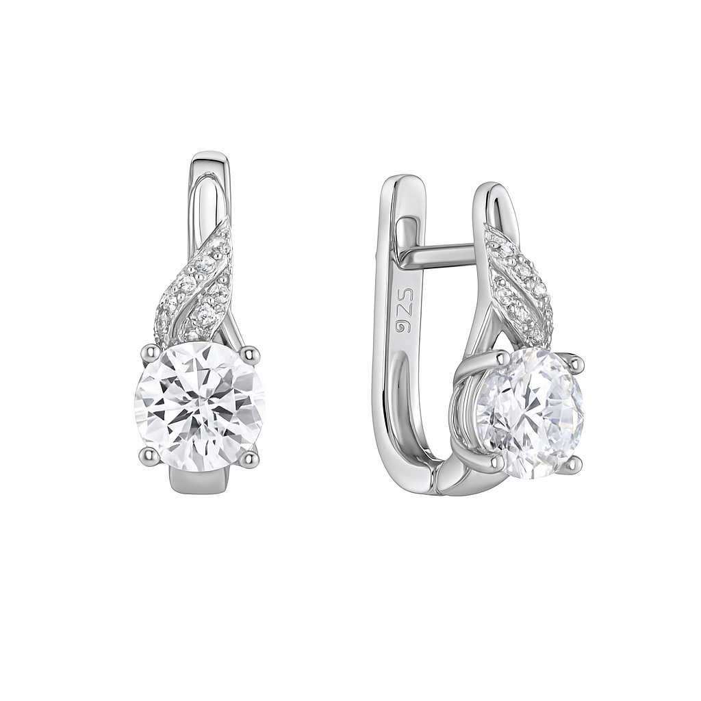 Ohrringe 925er Silber mit Zirkonia