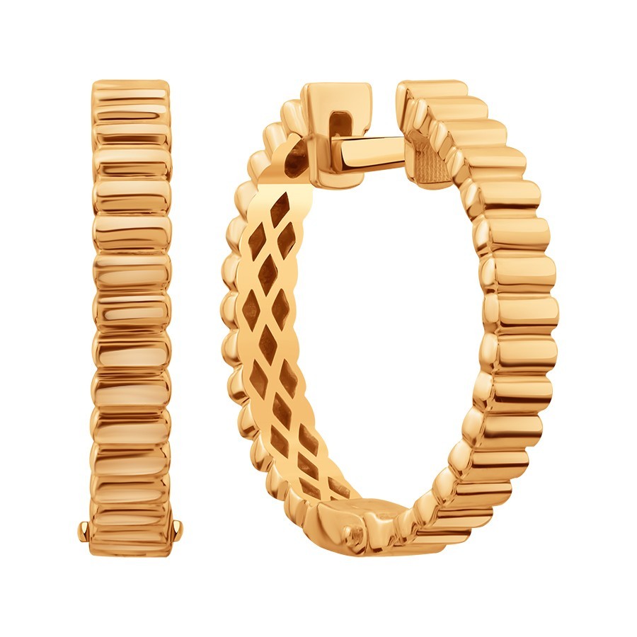 Creolen Ohrringe aus Rotgold 585 kaufen Creolen Ohrringe aus Rotgold 585 kaufen