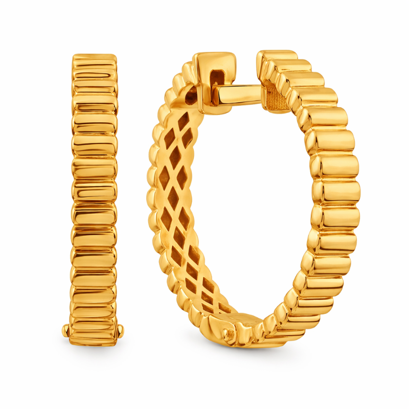 Creolen Ohrringe aus Rotgold 585 kaufen Creolen Ohrringe aus Rotgold 585 kaufen