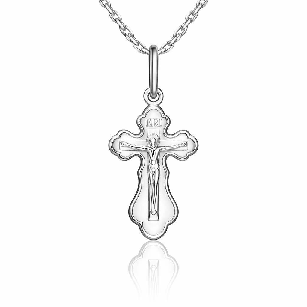 Orthodoxes Kreuz aus 925 Silber ohne Kette