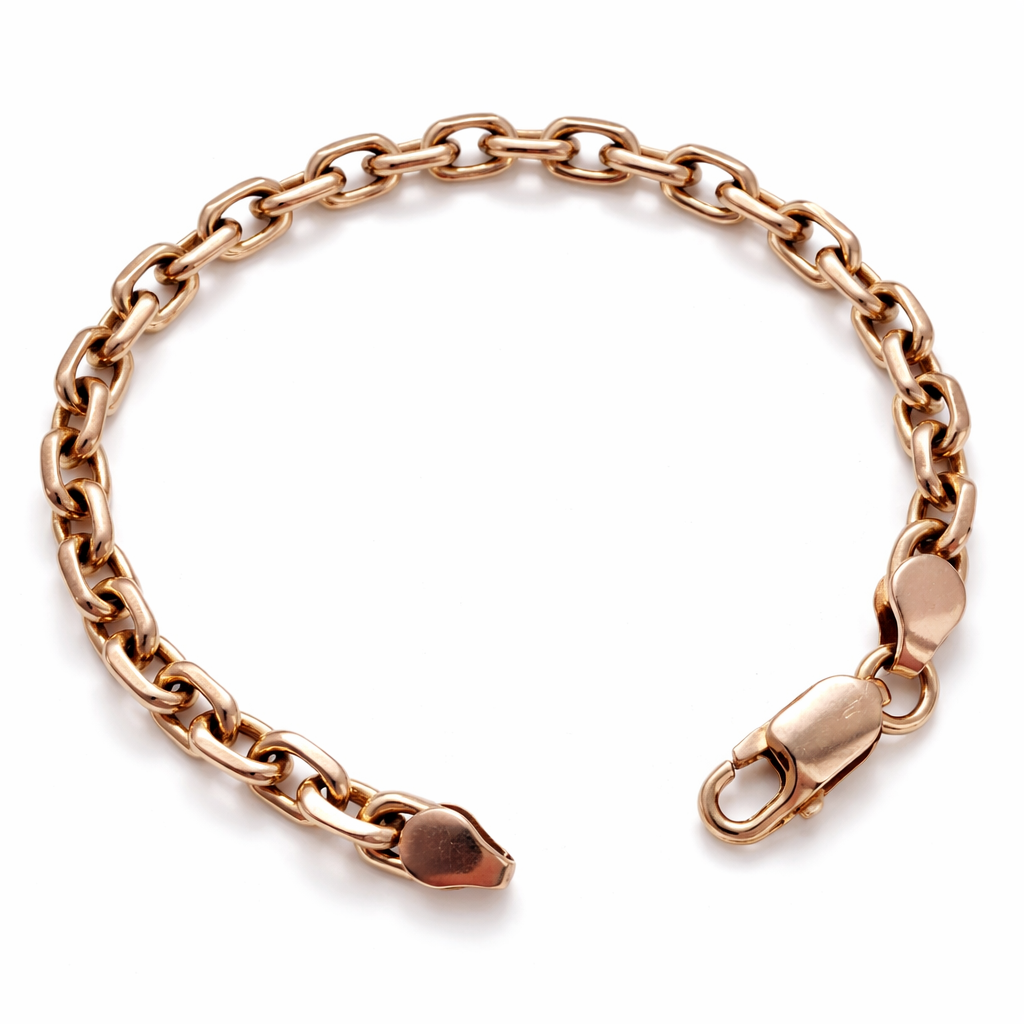 Massives Armband aus russischem Silber 925 Handarbeit