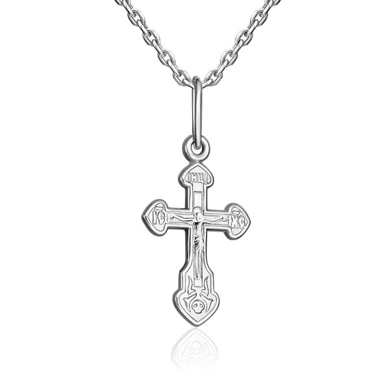 Крестик нательный из серебра 925 Religio без цепочки