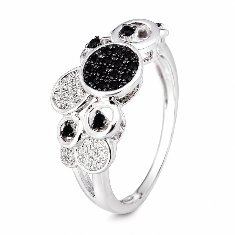 Damen Ring 925 Silber Zirkonia