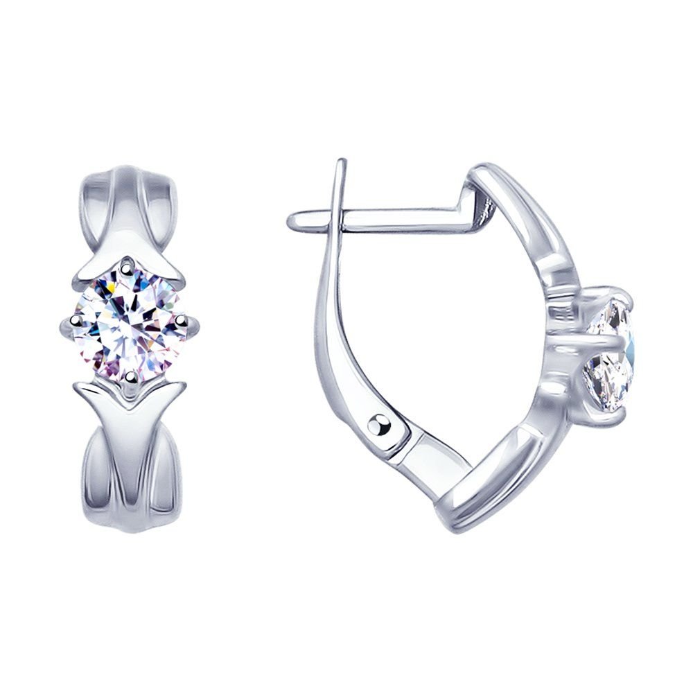 Ohrringe mit Zirkonia | 925 Silber