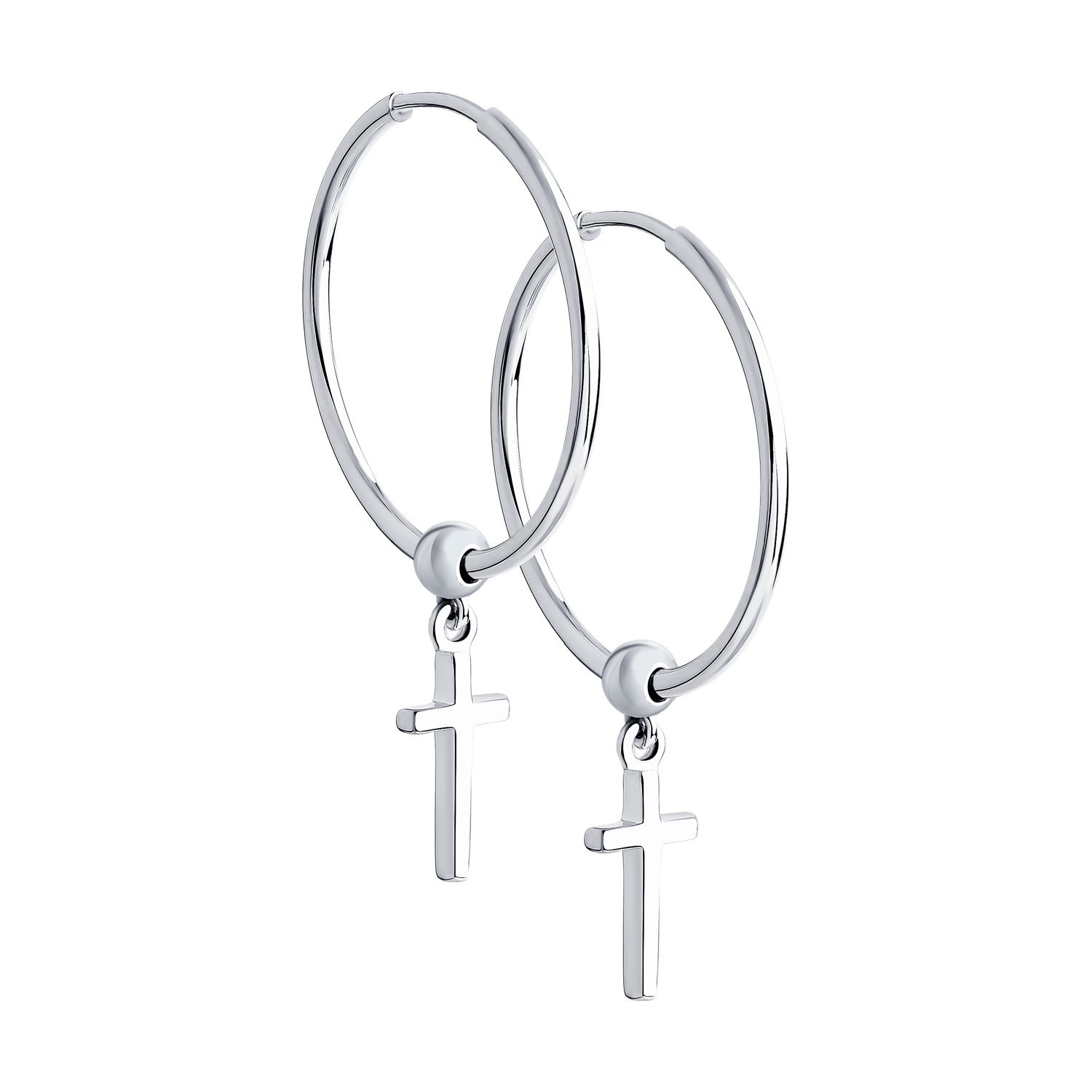 CREOLEN Ohrringe 925 Silber