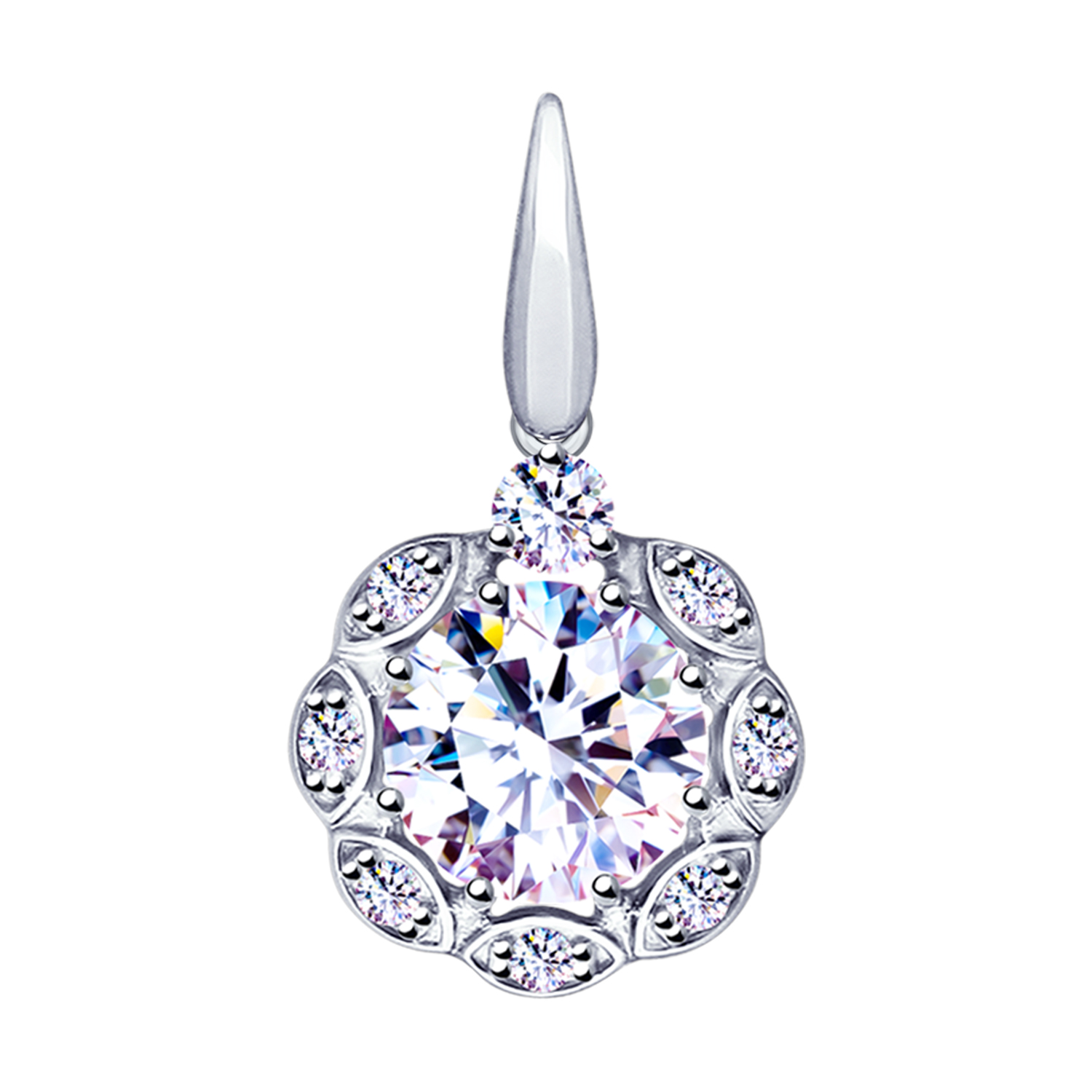 Anhänger mit Zirkonia 925 Silber